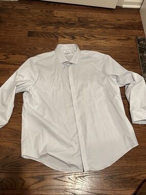 Calvin Klein men’s white dress shirt - long sleeve - size 3XL
